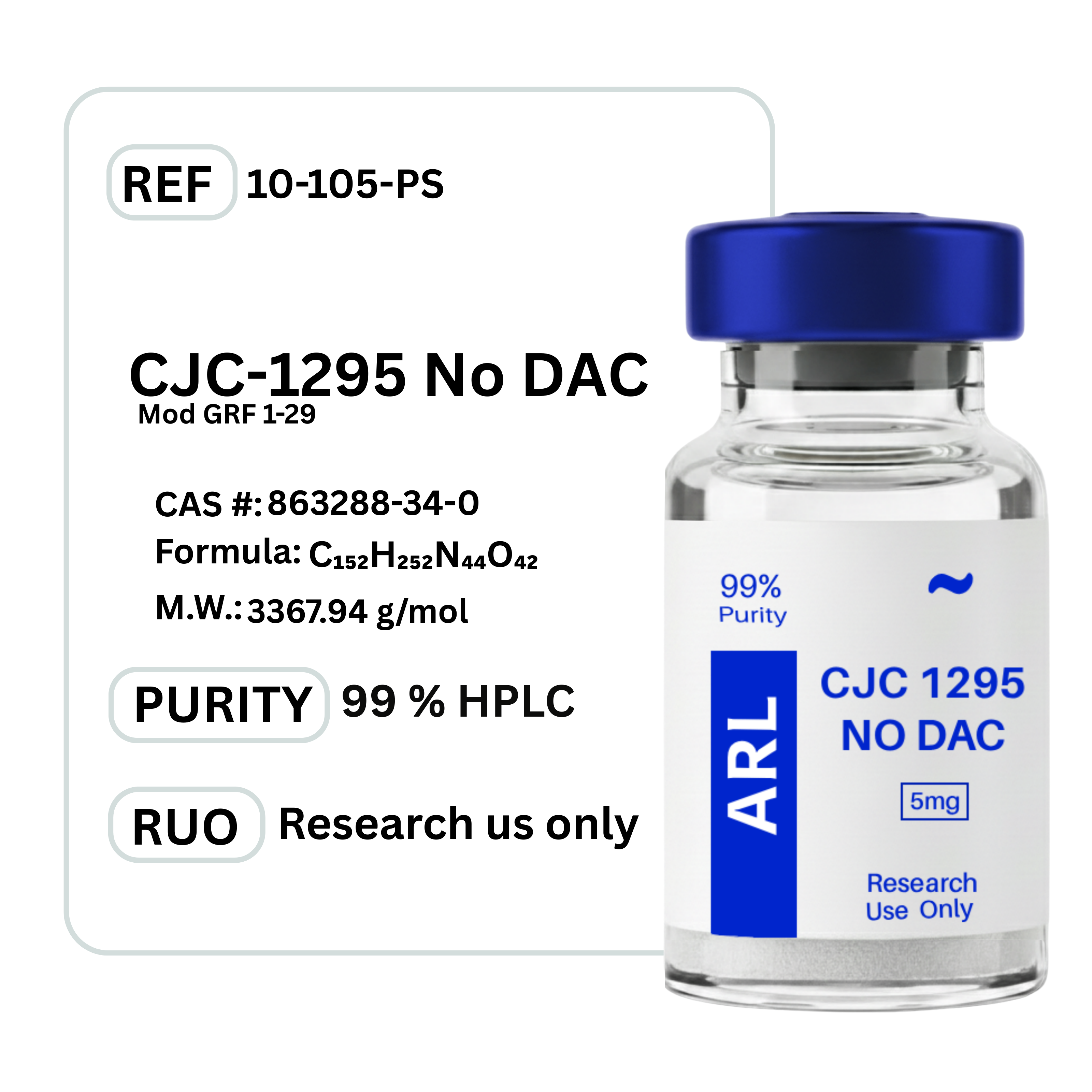 CJC-1295 (No DAC)